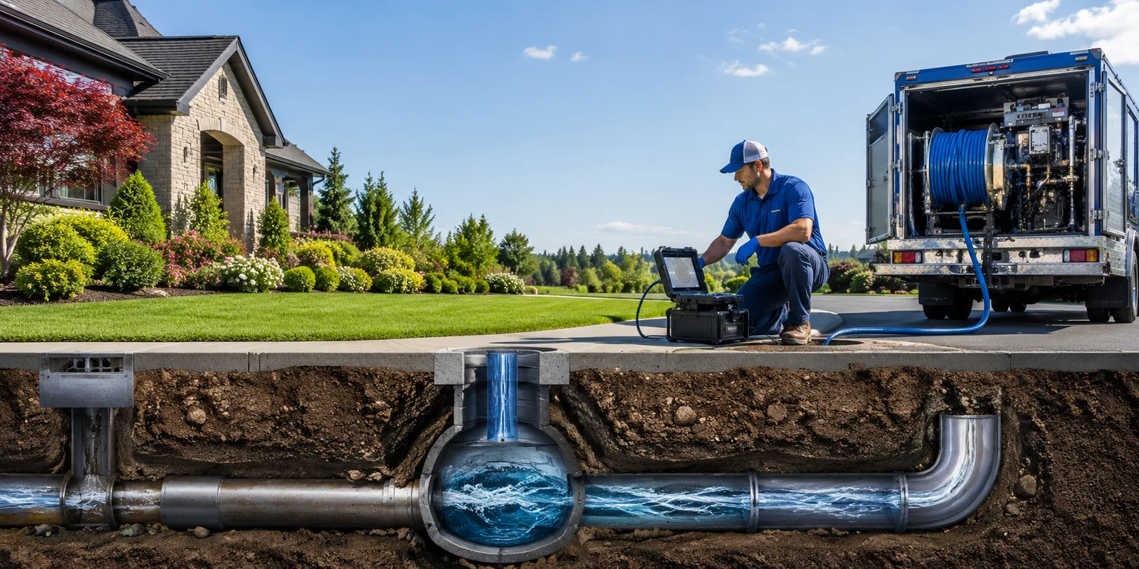 Drainage restoration information for Sandy Hook, VA